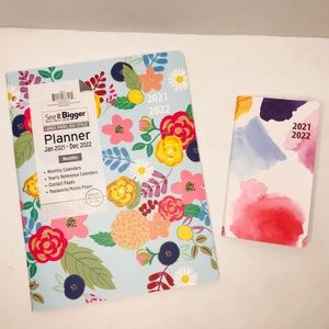 2021 and 2022 monthly planner and calendar
